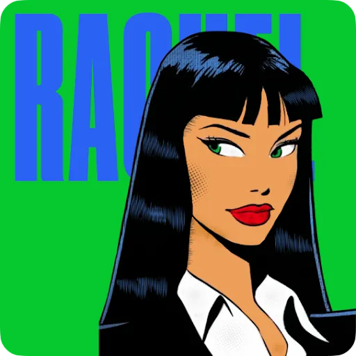 Rachel, Receptionist character illustration