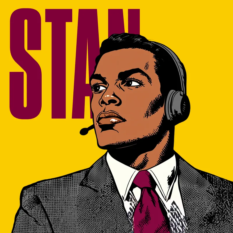 Stan, Lead Generation character illustration